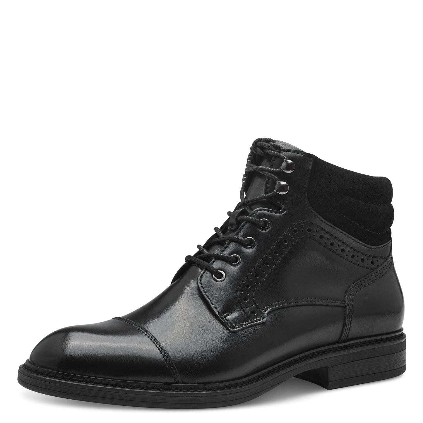 Article 15100 Noir Bottines hommes Tamaris Nouvelle collection chaussures automne hiver 2024 Belgique Magasins Liège Grivegnée Ans Namur Eupen