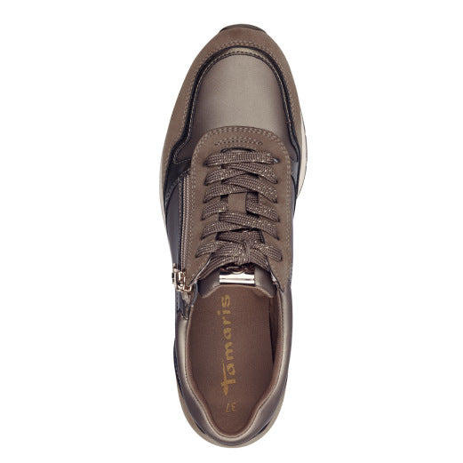 Donker taupe Anchorage sneakers