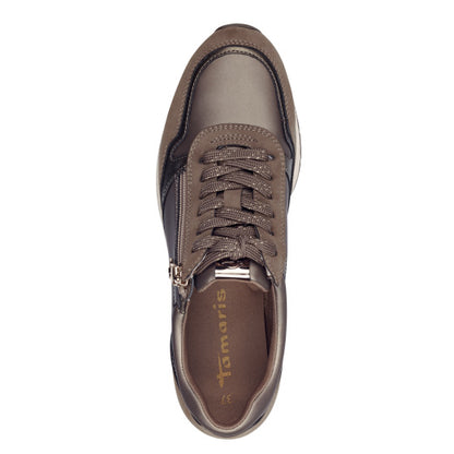 Dunkeltaupefarbene Anchorage-Sneaker