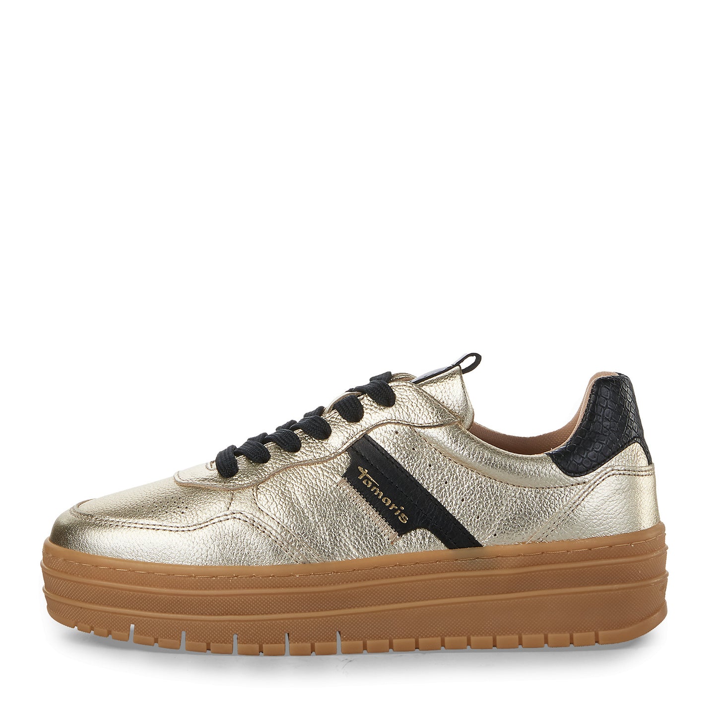 Goldene Cognassier-Sneaker