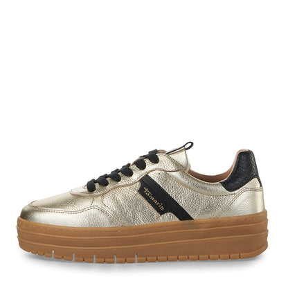 Goldene Cognassier-Sneaker