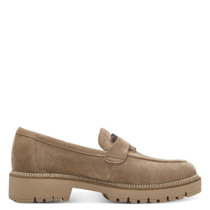 Beige Bibacier-loafers