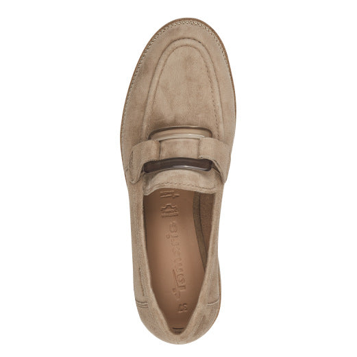 Beige Bibacier-loafers