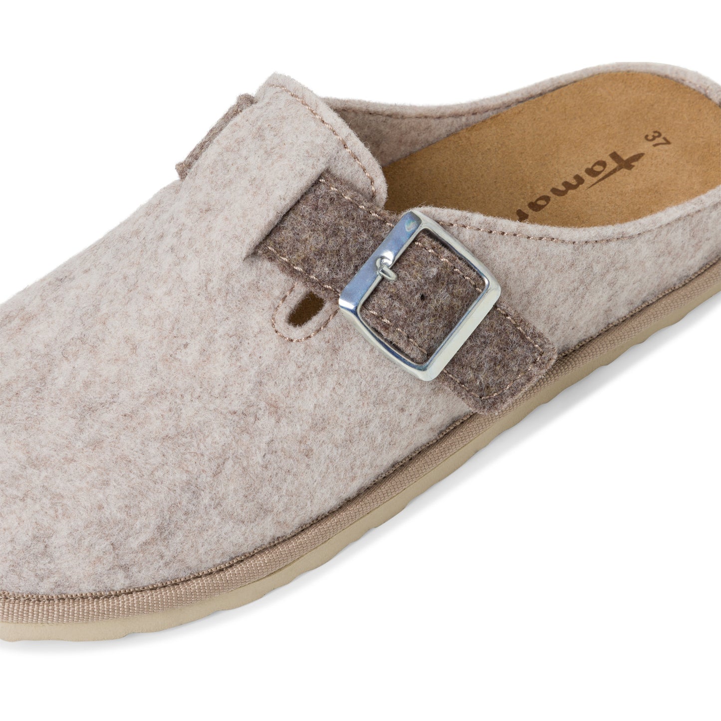 Okala beige pantoffels