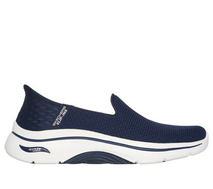 Baskets Arch Fit 2.0 Bleues Chaussures femmes Marque Skechers Nouvelle Collection Printemps été 2024 Magasins Chaussures Belgique Liège Grivegnée Ans Namur