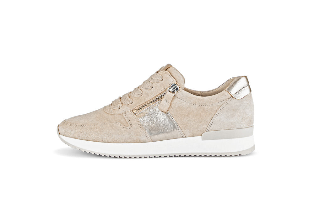 Baskets Tayra Beiges Marque Gabor chaussures femmes Nouvelle collection printemps été 2024