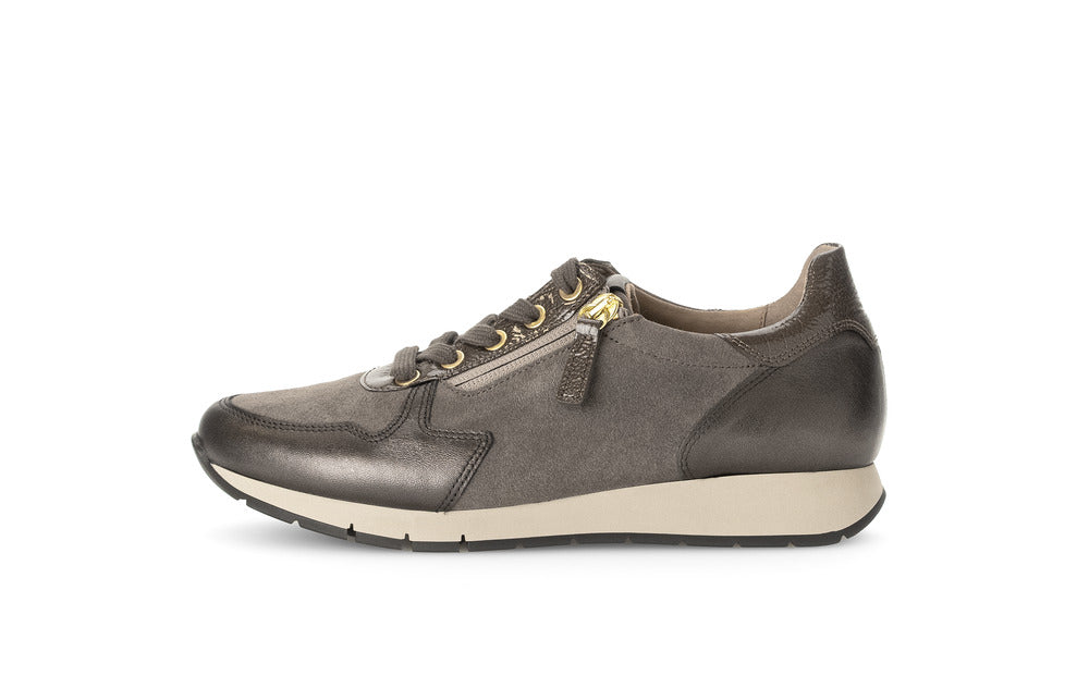 Article 5248820 taupe Baskets femmes Marque Gabor Nouvelle collection chaussures automne hiver 2024 Belgique Magasins Liège Grivegnée Ans Namur Eupen