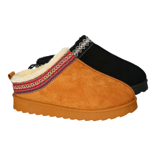 Pantoufles Tazz Camel chaussures femmes Nouvelle collection automne hiver 2024 Magasins Belgique Liège Grivegnée Ans Namur