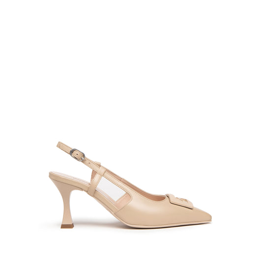 Menton Beige Pumps