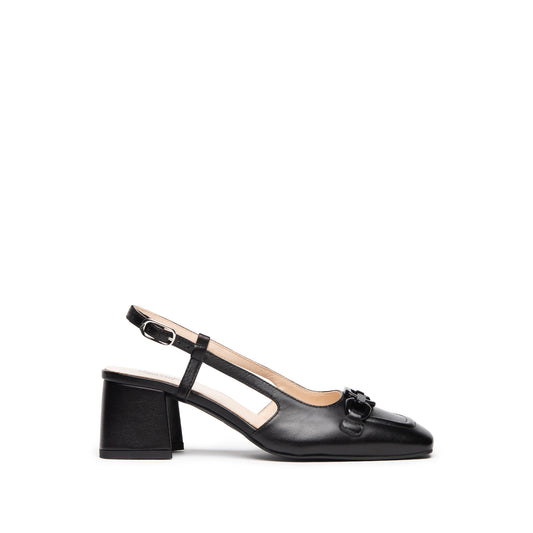 Schwarze Vallauris-Pumps